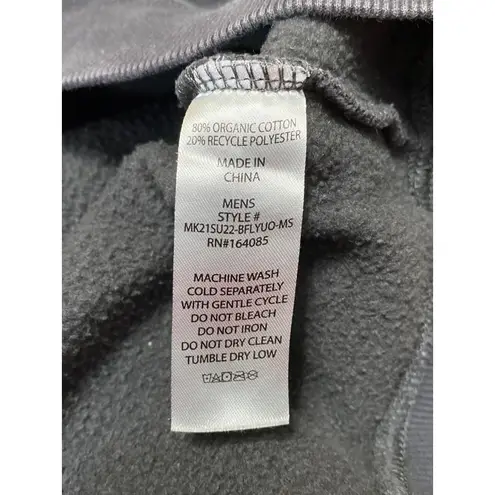 Coney Island Picnic Women Dark Gray Butterfly Long Sleeve Sweatshirt Top Size OS