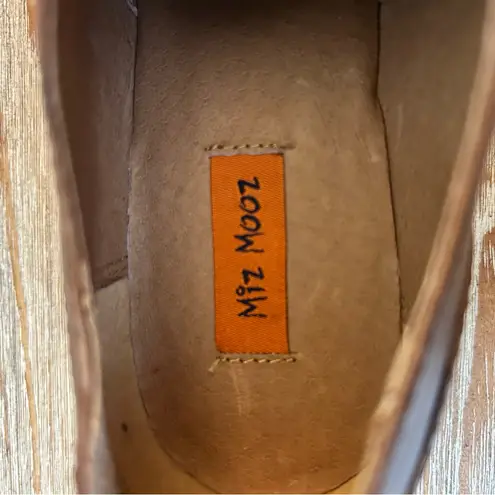 Miz Mooz | Monaco Women's Brown Leather Oxford Wingtip Lace-Up Shoes 7.5