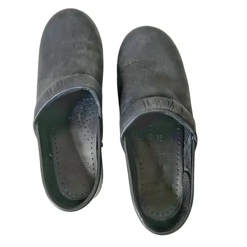 Dansko  Professional Black Oiled Clogs