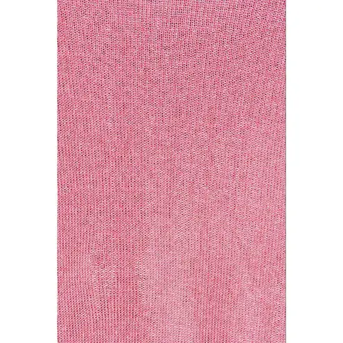 SER.O.YA Rae Metallic Mini Dress in Bubblegum Pink Small New Womens Knit