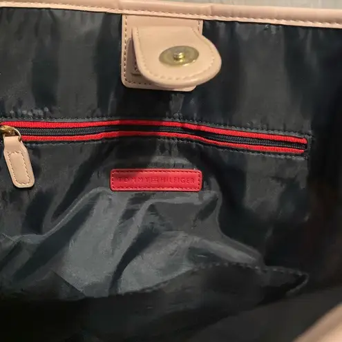 Tommy Hilfiger Shoulder Bag Tote Gold Logo