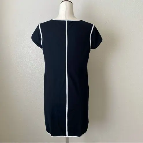 Banana Republic  Size Medium Black White Women’s Shift Dress