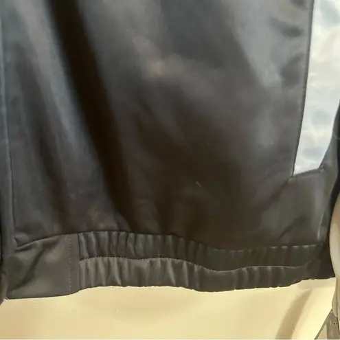 NWT NFL RAIDERS Women’s Zip Up Jacket With Sequence Outlined Sz XXL Black