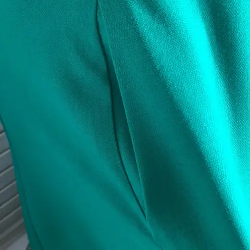 Black Halo NWOT Perth Dress Halter Full Swing Midi Fit-and-Flare Emerald Green 4