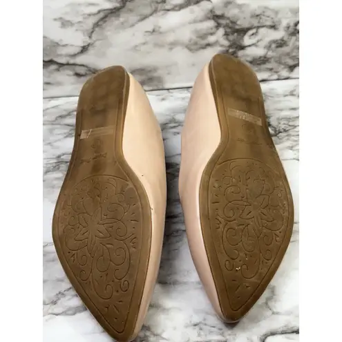 Dream Paris Dream Pairs Nude Patent Ballet Flats Womens Size 10 Slip On Dress Shoe Classic