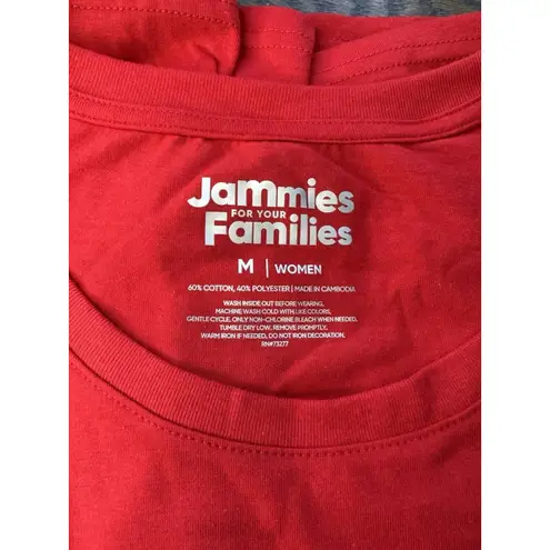 Womens Red Santa Claus Coming Soon Christmas Holiday Pajamas Sleep Set Size M Size M