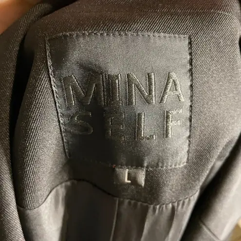 Mina Self Sleeveless Blazer Vest