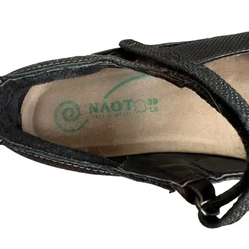 NAOT Reka Mary Jane Flats Brown Size 8