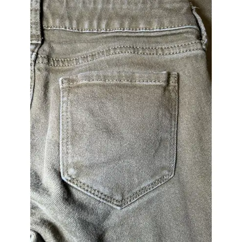 Arizona Jeans Arizona Jean Co Super Skinny Green Jeans Womens Size 3 Denim Straight Leg