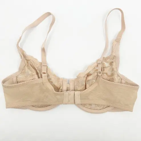 Wacoal Womens Bundle Lot (6) Delicate Neutral Lace Underwire Bras Size 38C