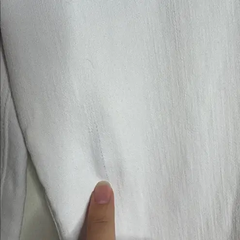 Hudson Jeans Hudson White Collin Mid Rise Skinny Ankle Jeans double button size 32