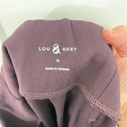 Lou & grey  Medium Purple Cropped Leggings with Pockets