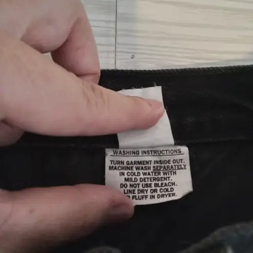 Rocky Mountain vintage women's jeans rodeo cowgirl black size 28 (13-14)