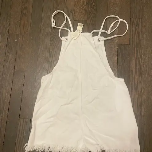 Aerie double strap shortall overall