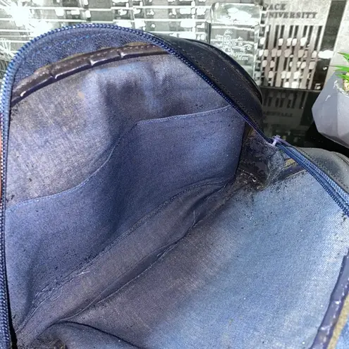 CELINE Authentic Noevir Denim Horse Carriage Bag