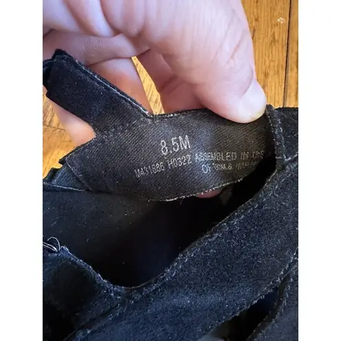 Munro EUC Micah Slingback Women’s Black Sandal ~Size 8.5