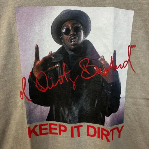 Wu Tang clan Ol' Dirty Bastard Keep it Dirty rap tee size large