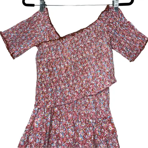 Poupette St. Barth Soledad Smocked dress size S