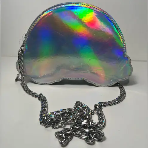 Skinnydip London X Care Bears Holographic Rainbow Crossbody Bag Orange