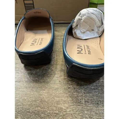 Marc New York Marc Joseph New York Women's Briarwood Court Loafer Flat In Petrol Napa Size 9.5 - Image 10