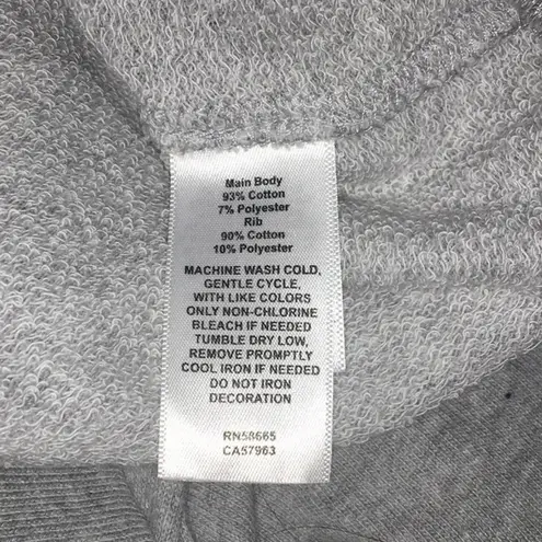 Treasure & Bond NWT Treasure & Bone Gray Rolling Stones Graphic Pullover Sweatshirt Size XS