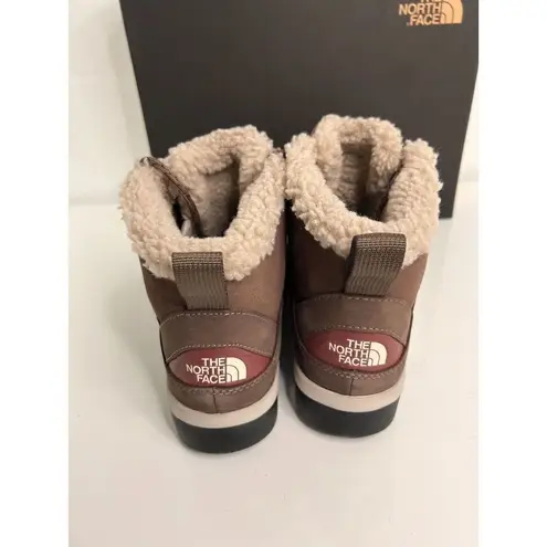 The North Face New Women Sierra Mid Lace Waterproof Boot Sz 6.5 Deep Taupe/Ginger