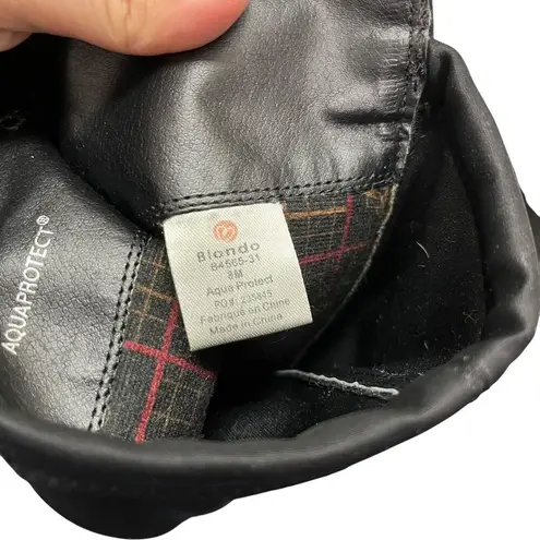 Blondo Eden Over the Knee Waterproof Stretch Boot Black Suede B4565 Size 8M