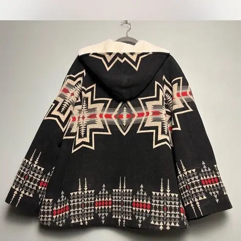 Powder River Outfitters Women’s XXL Aztec Jacket Coat I Western Southwestern Black