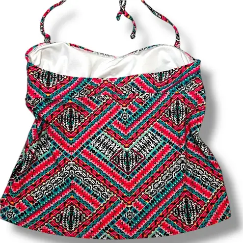 Catalina  Multi-way Tankini Tribal Print Size Large 12-14