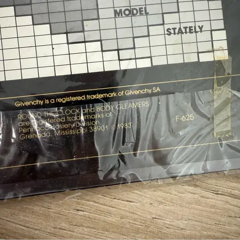 Givenchy NEW  Vintage Deadstock Le Jet Black Pantyhose