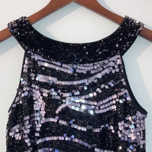 Rachel Zoe  Sequin Cocktail Sleeveless Dress