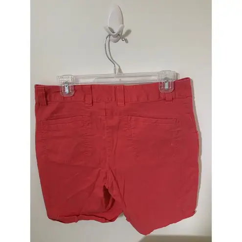 Nike Vintage  ACG Shorts Chino Womens Size 8 Pink Pockets Cotton Blend 10" Inseam