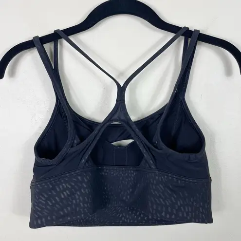 Lululemon  Light Support Pullover Nulu and Mesh Yoga Bra in Jewel Emboss Black