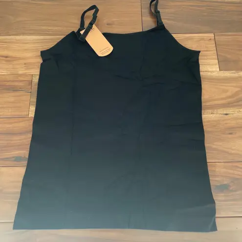 Shapermint Essentials All Day Every Day Scoop Neck Cami Black Size XXXL