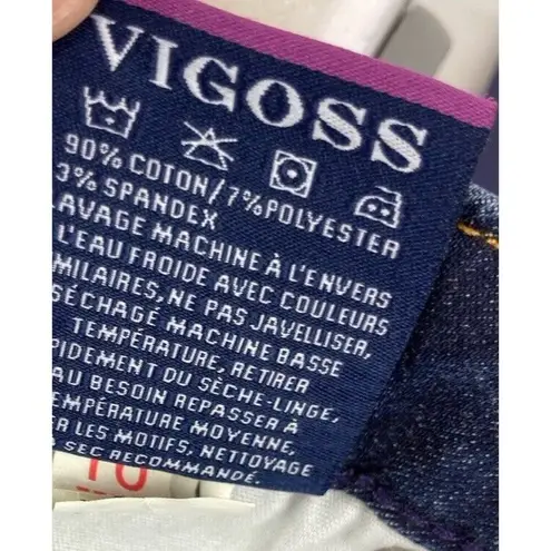 Vigoss New  Jagger Boot Cut Jeans Womens Size 16X32 Luxe Stretch Classic Fit Blue