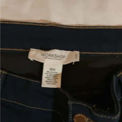 Workshop Republic Clothing Workshop Dark Blue Women’s Jeans Size 22W