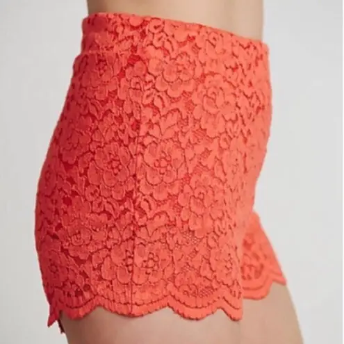 Free People New  Lace Shorts Size 2