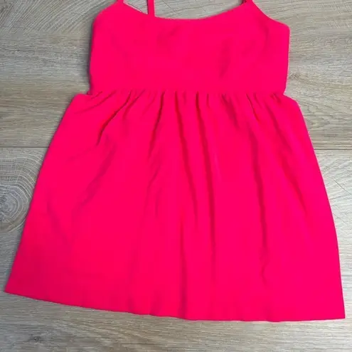 Nux Coral Flowy Yoga Athletic Tank Women's Medium Pink