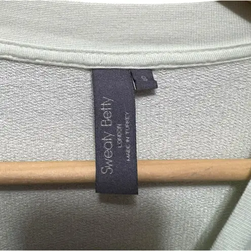 Sweaty Betty After Class Sweatshirt in Glacier Green Size Small