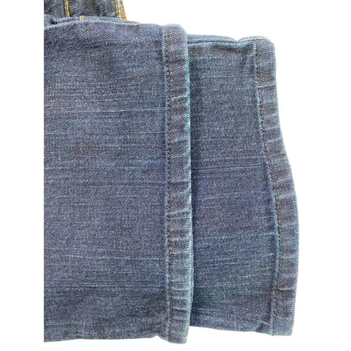 Pendleton Womens High Rise Mom Blue Jeans Size 8 Medium Wash Straight Leg Denim