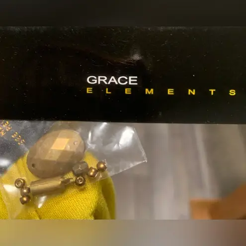 Grace Elements NWT Scoop Neck Beaded Tank