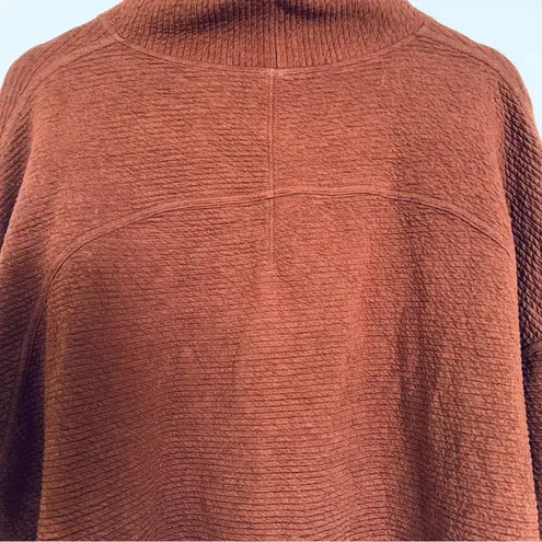 Lululemon  Peaceful Moments Mock Turtleneck Pullover Sweater - Copper | Size L/XL