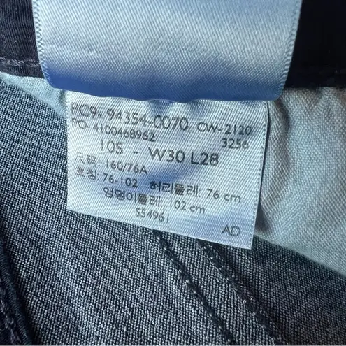 Levi's Signature Levi Strauss Gold Womens Mid Rise Skinny Dark Wash Jeans Size 10 Short