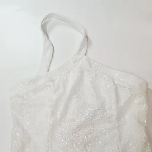 superdown  Cicely Mini Dress in White Small