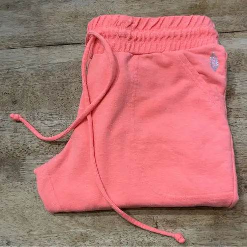 Free People FP Movement Women’s Size Medium Cotton Blend Peach Joggers Orange
