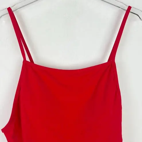 ANDIE NWT Swim The Paloma One Piece Swimsuit Flat Cherry Red Size XS TALL XST