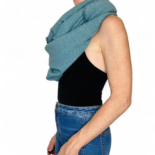 Christopher & Banks NWT Dusty Blue Teal Infinity Scarf