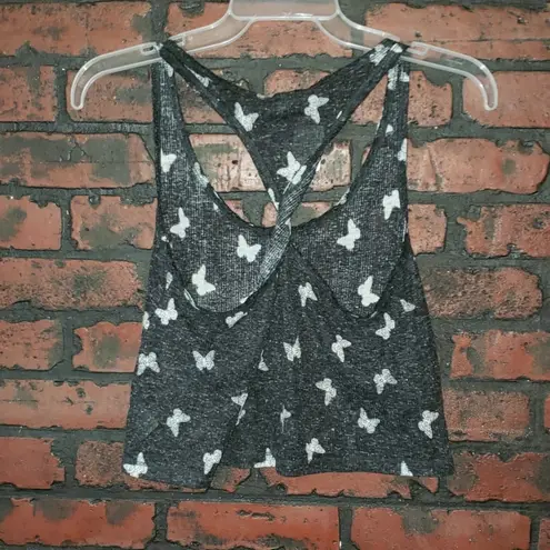 Map To Mars Soft Sexy Twist TBack Cropped Yoga Top M