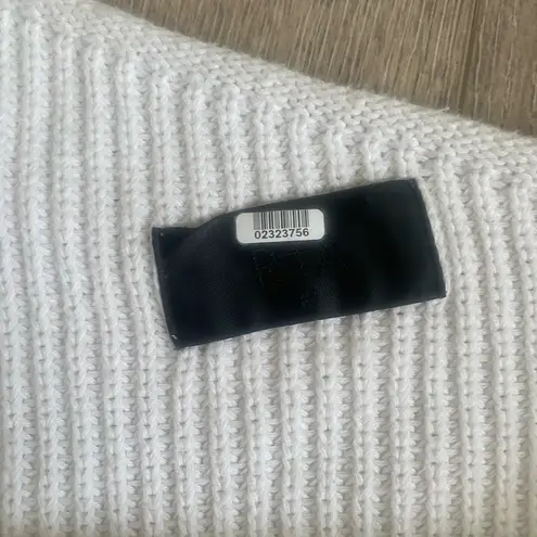 RTA Sloane Sweater Pale White One Shoulder Cotton Sleevless Tank Size Medium