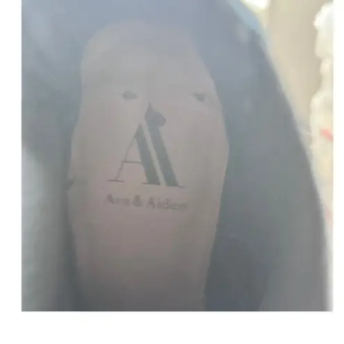 Ava & Aiden Ankle Boots Size 8.5 Black Faux Fur 4in Heel Goth Y2K Witchy Cosplay